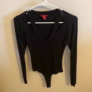 Guess Long Sleeve Black Body Suit